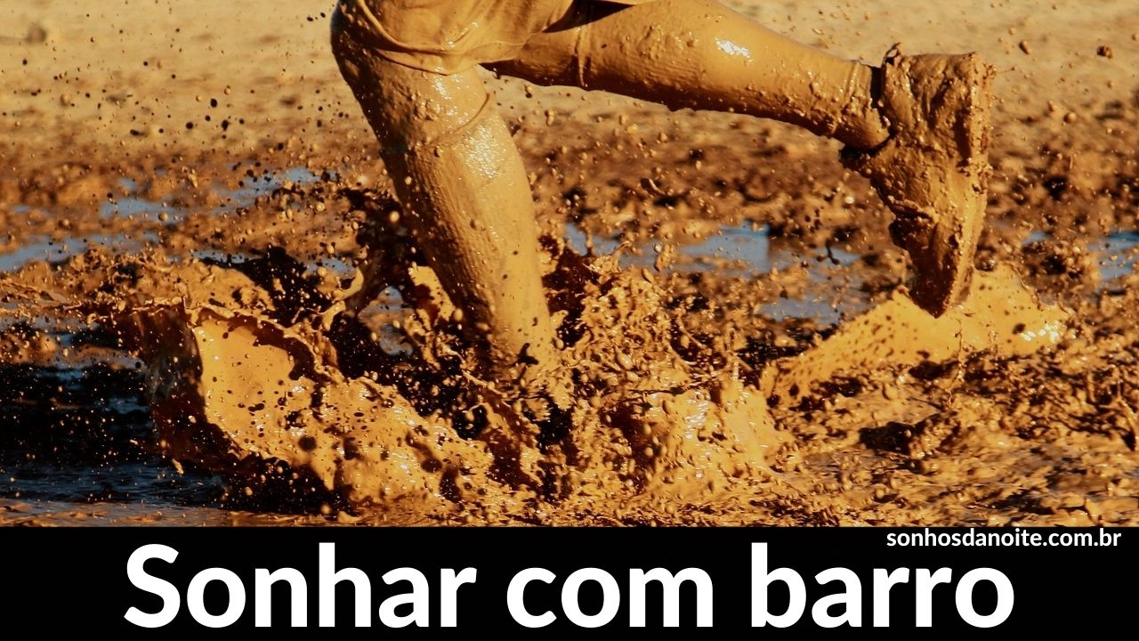 Sonhar com barro