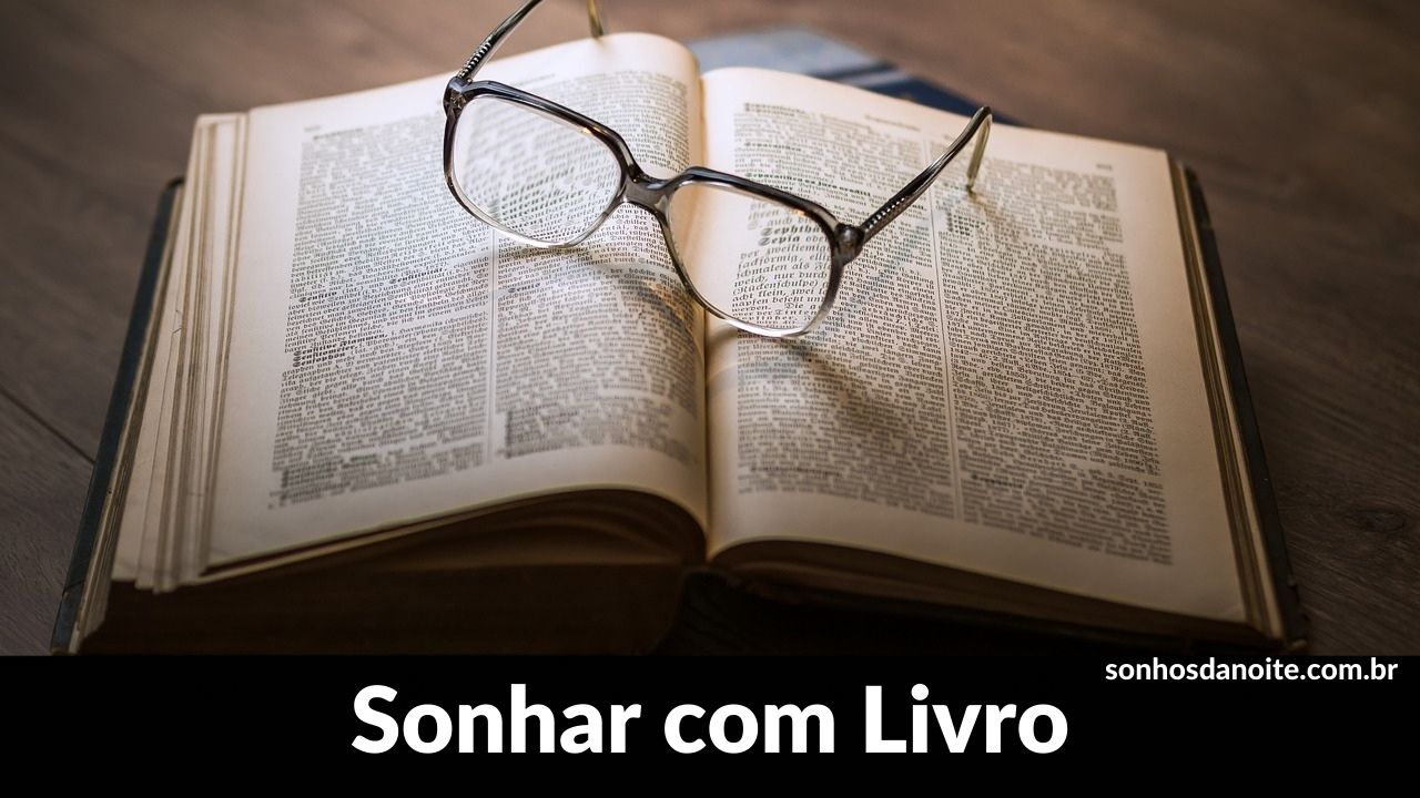 Sonhar com livro