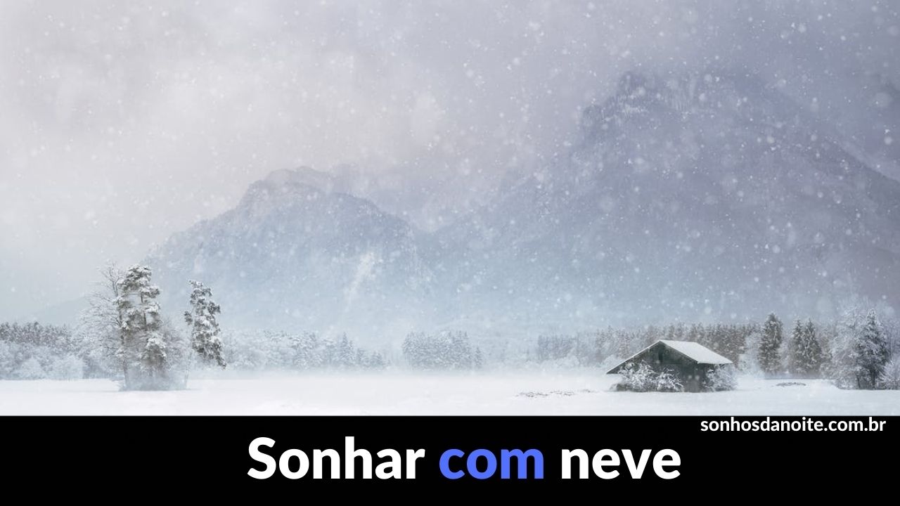 Sonhar com neve