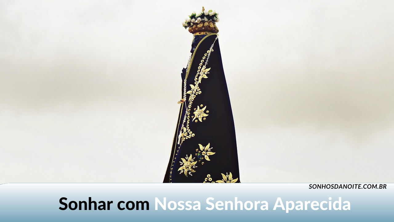 Sonhar com nossa senhora aparecida