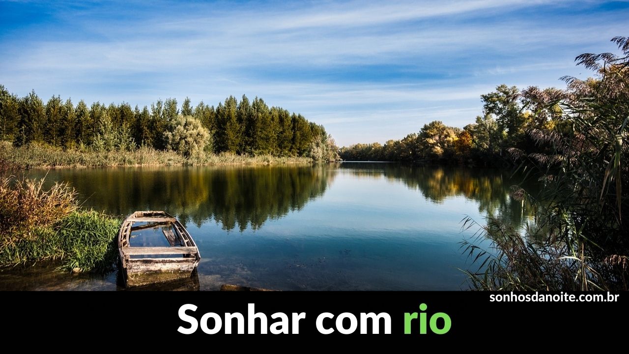 Sonhar com rio