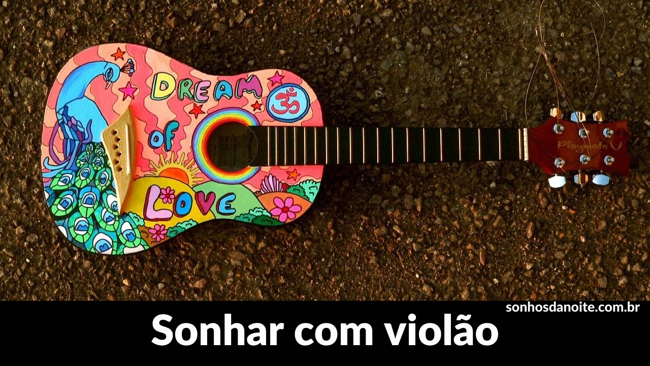 Sonhar com violão