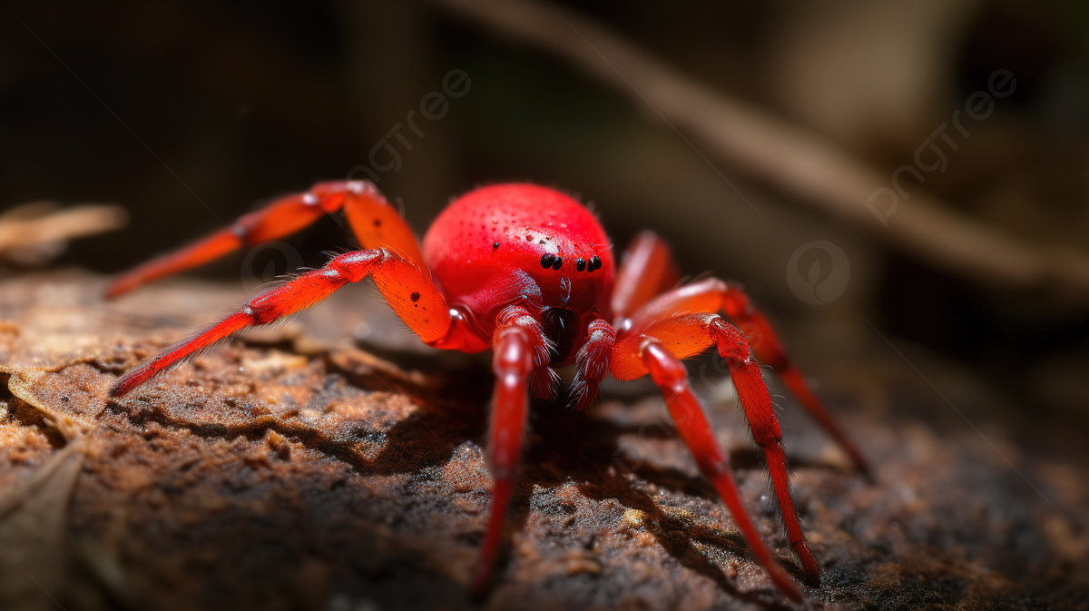 aranha vermelha