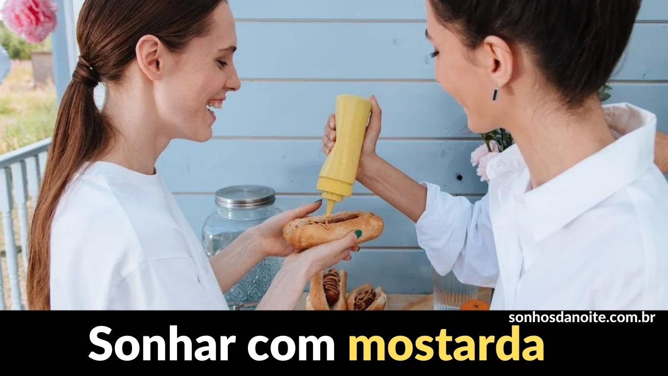 Sonhar com mostarda