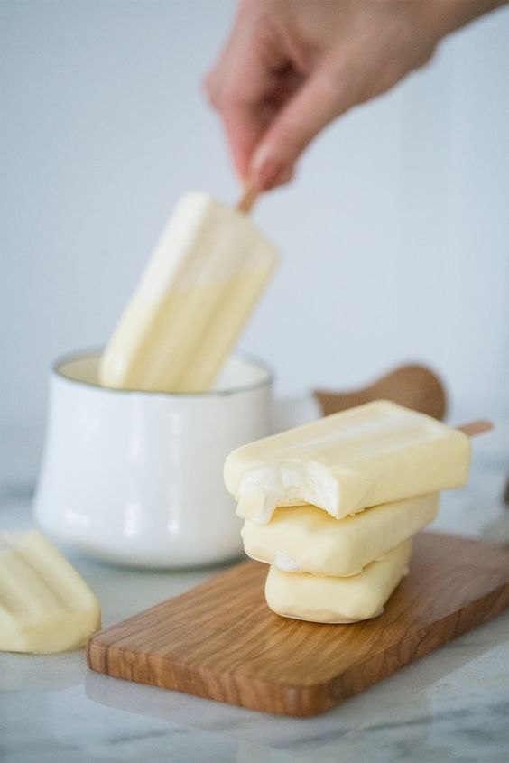 Sonhar com picolé de chocolate branco