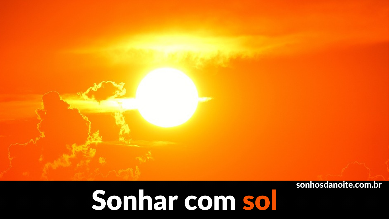 Sonhar com sol